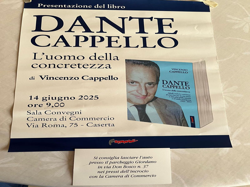 Presentazione del libro scritto dal Prof.  Vincenzo Cappello