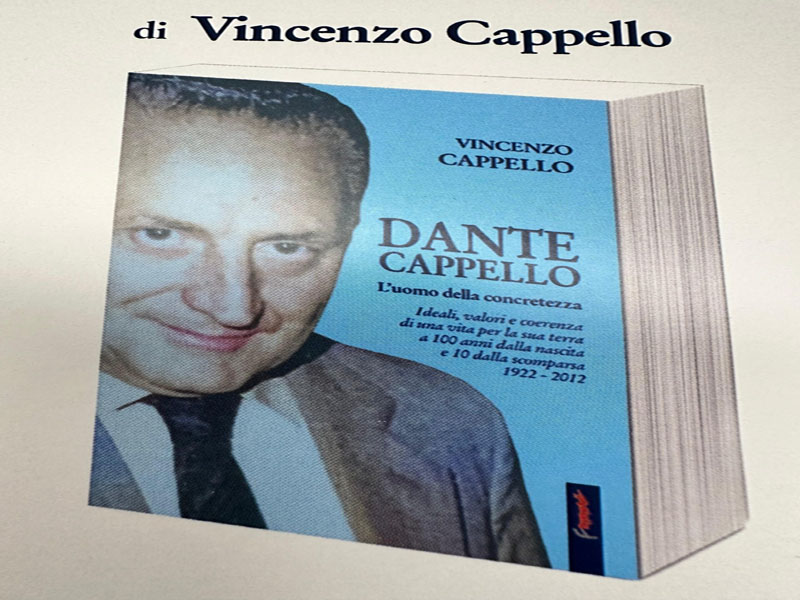 Presentazione del libro scritto dal Prof.  Vincenzo Cappello