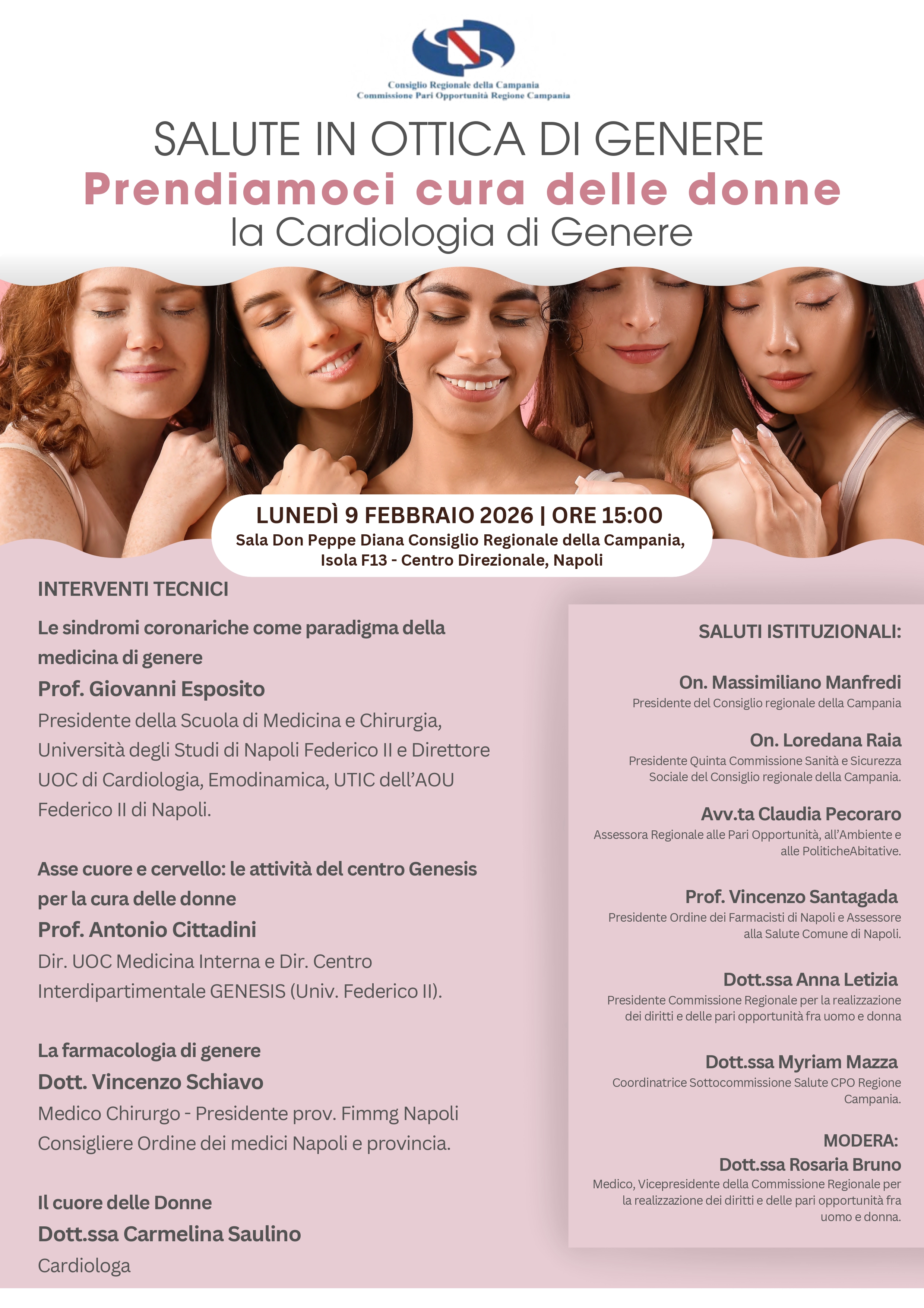 Salute in ottica di genere - prendiamoci cura delle donne: La cardologia di genere