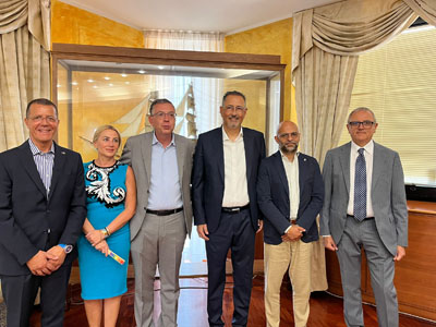 foto incontro manfredi pittella e componenti UP del 16 luglio 2026
