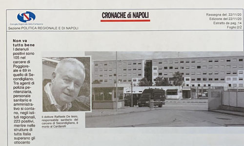rass stampa 22 11 2020 cronache di napoli 2