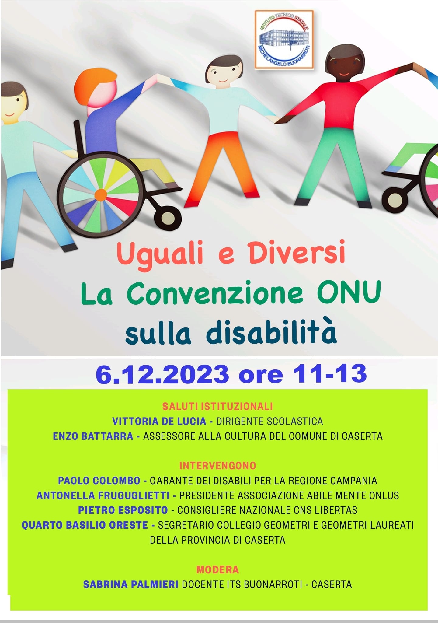 Locandina Uguali e diversi. La convenzione ONU sulla disabilità_06.12.2023.jpeg
