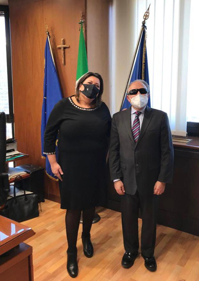 il garante con ciarambino