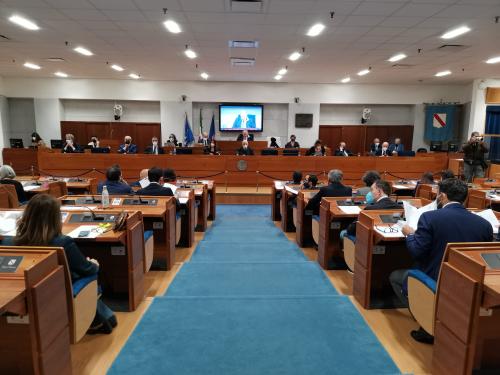 Aula del Consiglio regionale della Campania
