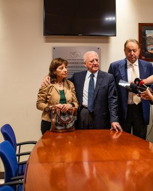 Presidente Oliviero - Presidente De Luca 